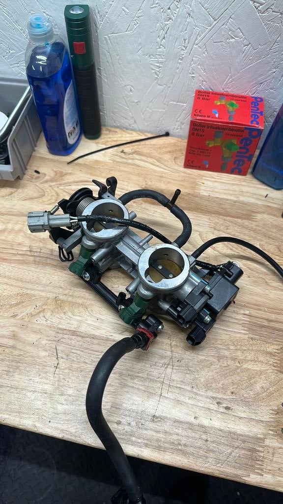 Gasklephuis kawasaki 650 (er6, versys etc.), Motoren, Onderdelen | Kawasaki, Ophalen of Verzenden, Gebruikt