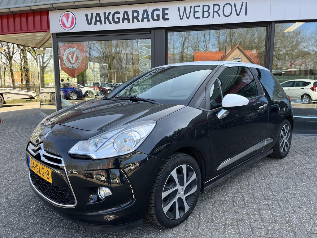 Citroën DS3 1.6 e-HDi So Chic Two-Tone (bj 2011), Voorwielaandrijving, Euro 5, 28 km/l, Gebruikt