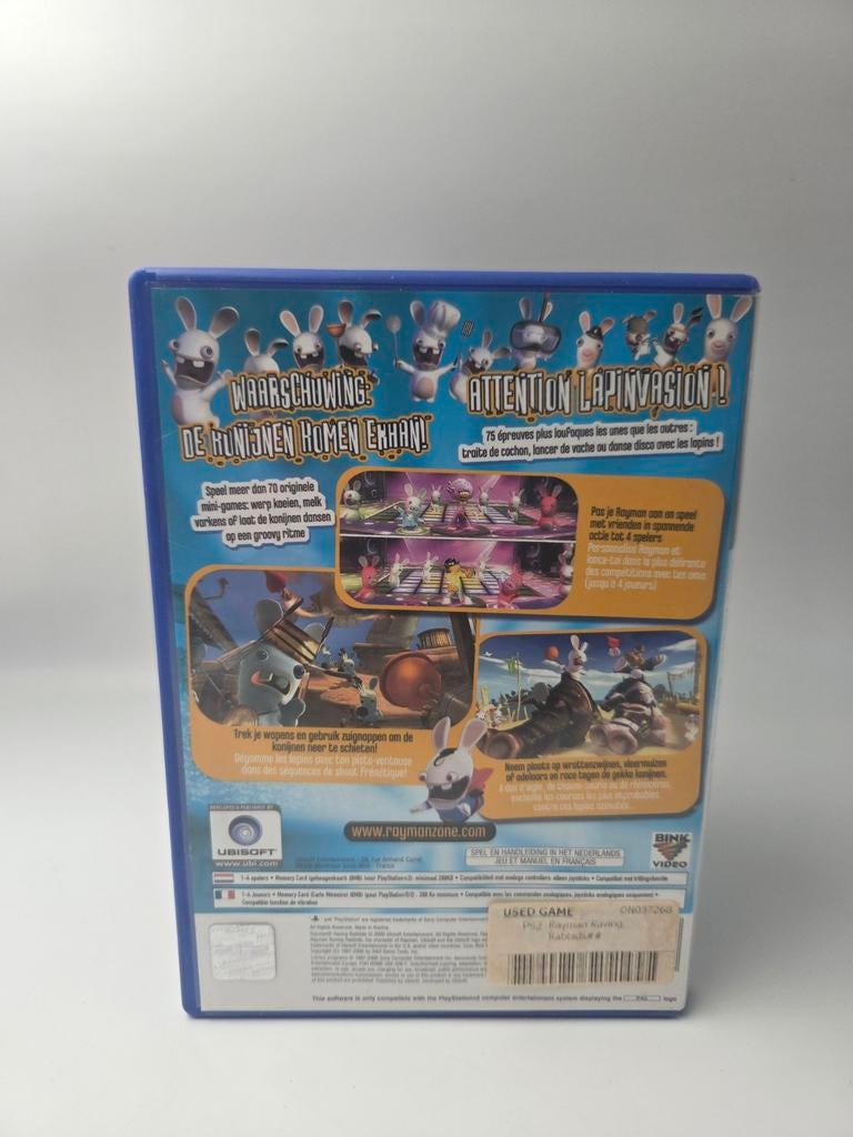 Rayman Raving Rabbids PS2, Spelcomputers en Games, Games | Sony PlayStation 2, Ophalen of Verzenden, Retro Games, Marktplaats@Gameshopzwolle.nl