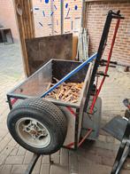 Aanhangertje, 100 liter of meer, Ophalen, Transportkar