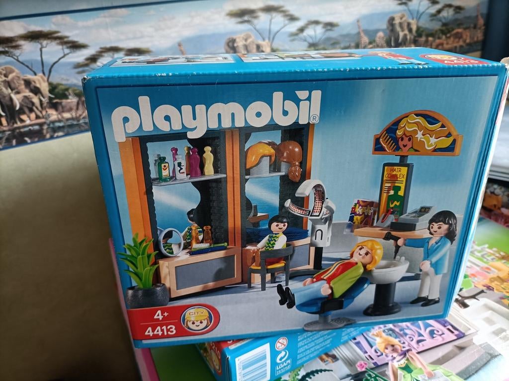 Kapsalon Playmobil 4413, Ophalen, Zo goed als nieuw