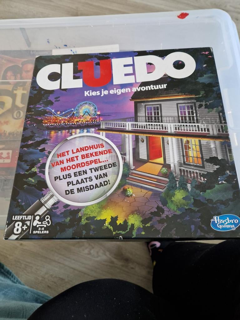Cluedo: Kies je eigen avontuur - Het bekende moordspel!, Vijf spelers of meer, Ophalen of Verzenden, Zo goed als nieuw, Hasbro Gaming