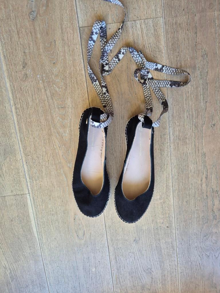 Fred de la Bretoniere 37 Zwart, Fred de la Bretoniere, Ophalen of Verzenden, Zo goed als nieuw, Espadrilles of Moccasins