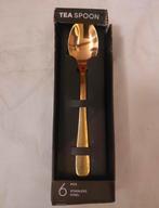 Gouden theelepels - 6 stuks. Laatste, Huis en Inrichting, Keuken | Bestek, Ophalen, Nieuw, Overige materialen, Los bestek