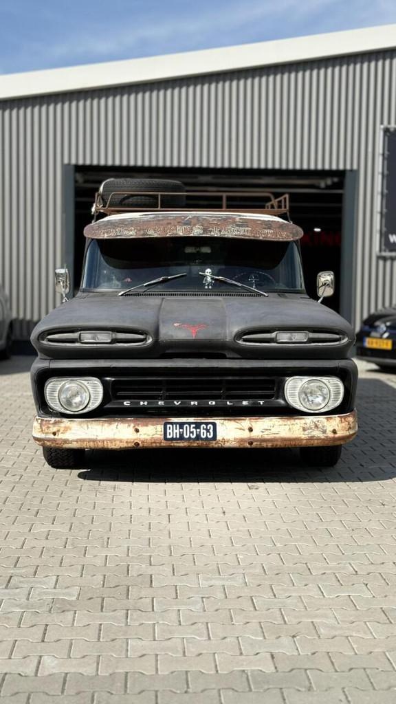 Chevrolet USA C10 V8 Apache panelvan 1962 NL Kenteken, Automaat, Gebruikt, 1907 kg, Leder