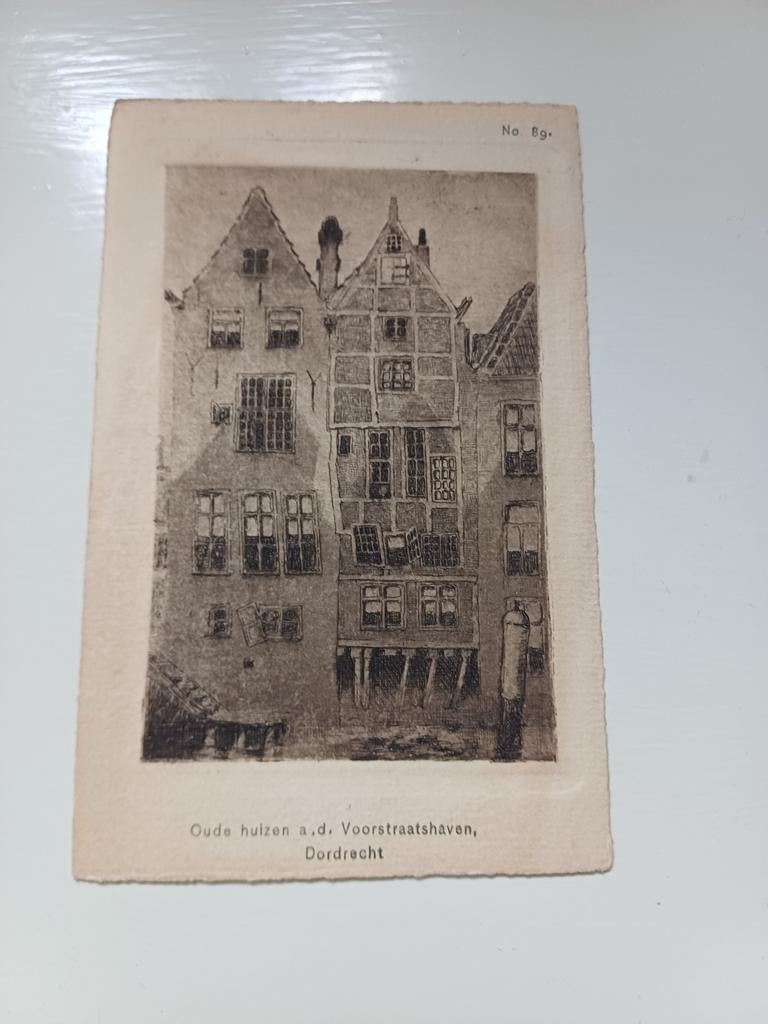 Ansichtkaart Dordrecht, Verzamelen, Ansichtkaarten | Nederland, Ophalen of Verzenden, 1920 tot 1940, Ongelopen, Zuid-Holland