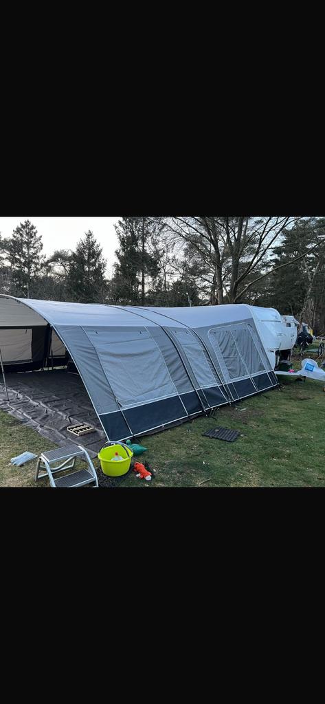 Te koop: Unico Rimini de Luxe, Petluifel en Luifel de luxe., Ophalen, Zo goed als nieuw