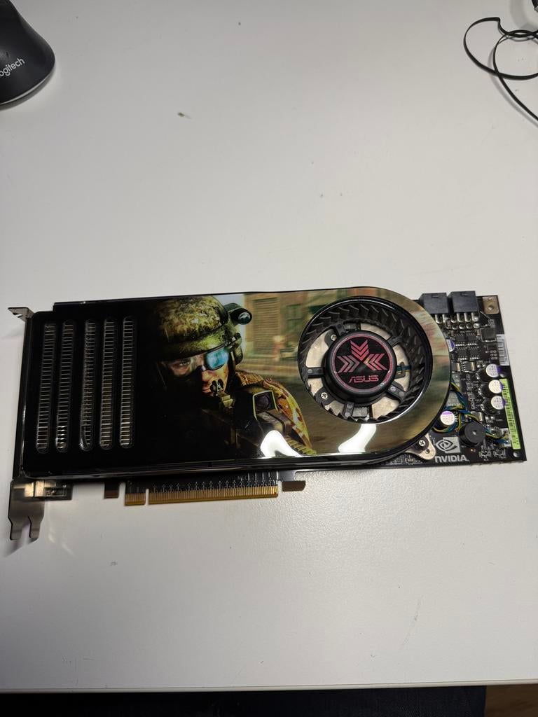Goede Asus Geforce 8800 GTX. Verzamelaar item!, Computers en Software, Videokaarten, Ophalen, Zo goed als nieuw, GDDR5