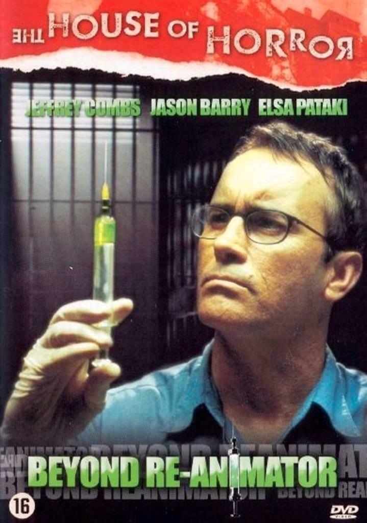Beyond Re-Animator, Cd's en Dvd's, Dvd's | Horror, Zo goed als nieuw, Gore, Vanaf 16 jaar, Verzenden