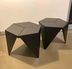 Vitra prismatic bijzettafel zwart, Huis en Inrichting, Minder dan 55 cm, Gebruikt, Overige vormen, Ophalen