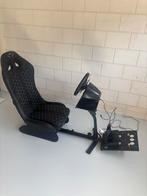 Playseat met Thrustmaster T300RS GT stuur en pedalen, Spelcomputers en Games, Ophalen, Zo goed als nieuw, Playseat of Racestoel