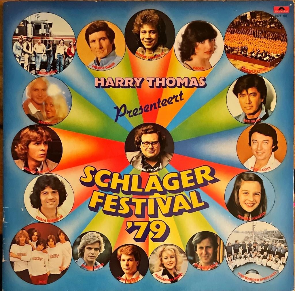 Schlager festival '79 (dubbel LP) - Vinyl, Gebruikt, Ophalen of Verzenden, 1970 - 1979, Pop