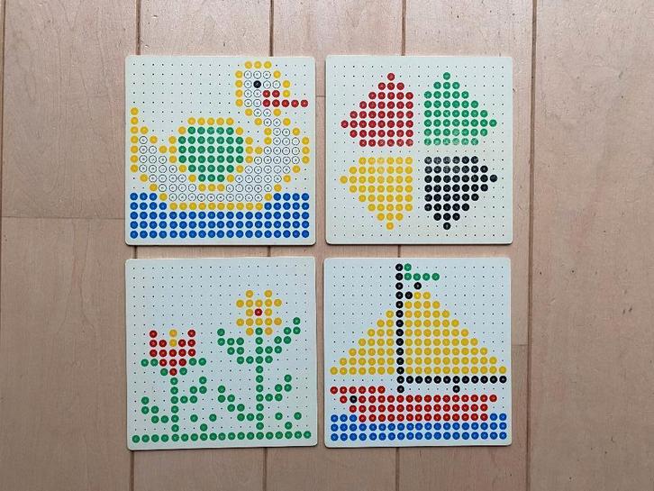 Kralenplank voorbeeldkaarten, Kinderen en Baby's, Speelgoed | Educatief en Creatief, Gebruikt, Ophalen of Verzenden