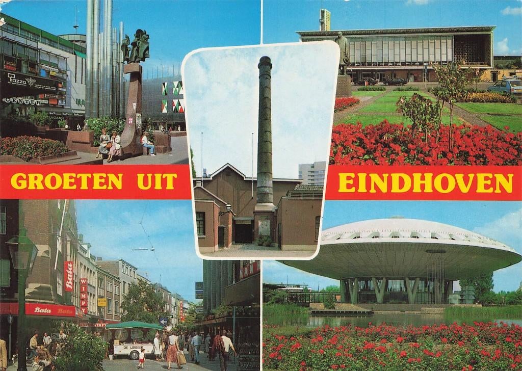 Groeten uit Eindhoven, Ophalen of Verzenden, 1980 tot heden, Gelopen, Noord-Brabant