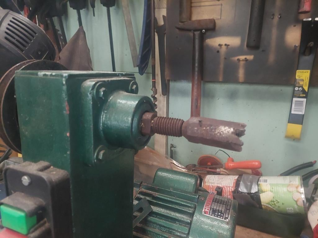 Robuuste Houtdraaibank - Perfect voor Houtbewerking, Ophalen, Gebruikt, Houtdraaibank, 500 tot 1000 mm