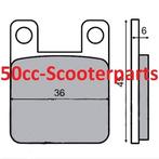 Remblokset derbi gilera yamaha susuki Organic Ft3015, Ophalen of Verzenden, Veen, Info@veen.nl, Veen