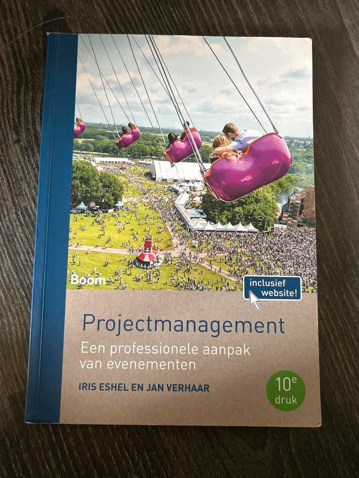 Projectmanagement: Een professionele aanpak van evenementen, Boeken, Studieboeken en Cursussen, Gelezen, HBO, Gamma, Ophalen of Verzenden