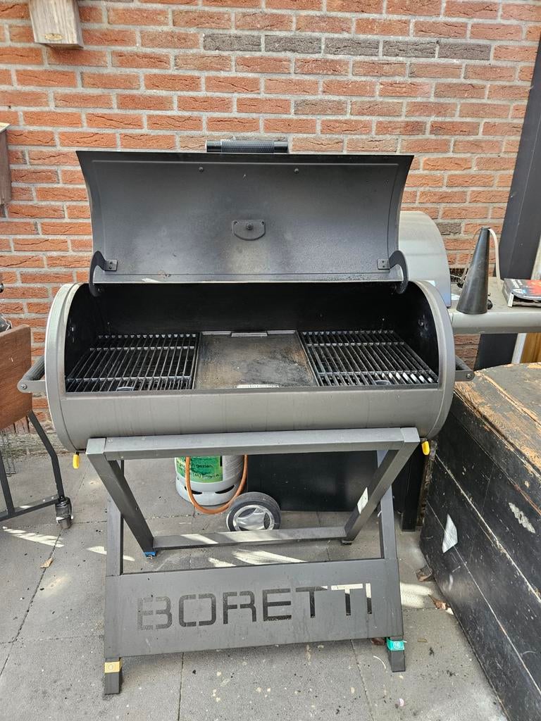 Boretti Barilo Houtskool BBQ - Robuust en Compleet, Ophalen, Gebruikt, Boretti, Met accessoires