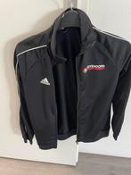 Adidas Feyenoord Vest Zwart - Maat M, Ophalen of Verzenden, Gedragen, Maat 48/50 (M), Zwart