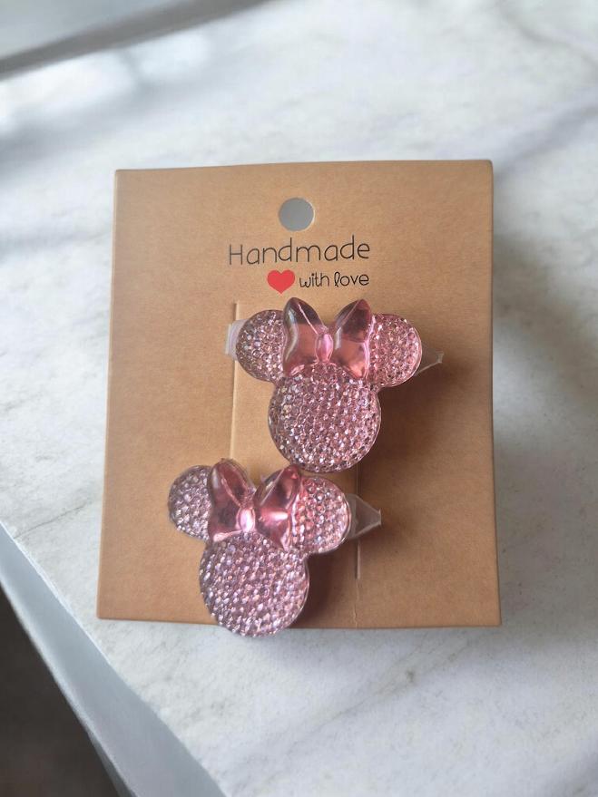 Haarspeld met vorm Minnie Mouse, Onbekend, Nieuw, Ophalen of Verzenden, Onbekend