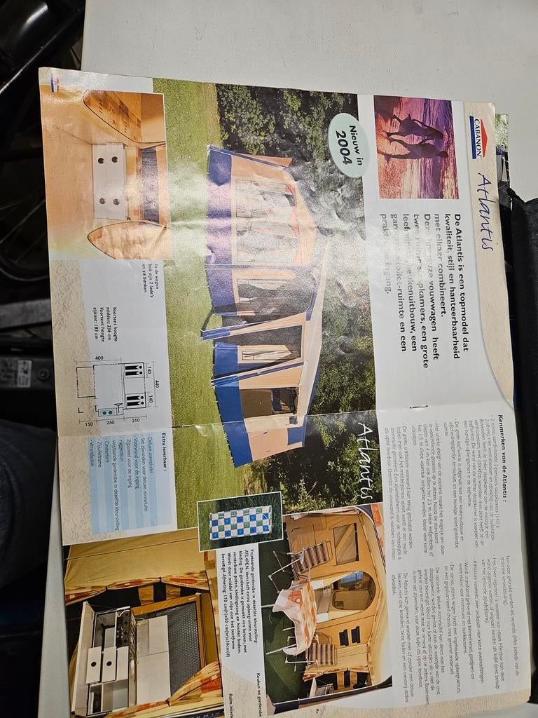 Cabanon Atlantis vouwwagen, Caravans en Kamperen, Ophalen