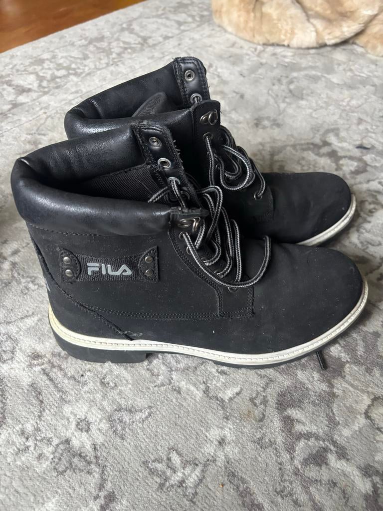 Fila Boots Maat 40- Stijlvol en Comfortabel, Ophalen of Verzenden, Gedragen, Zwart, Boots