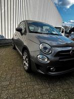 Fiat 500 S 1.2 lage km airco cruise schrofschade, Auto diversen, Schadeauto's, Ophalen, Zwart, Benzine