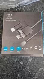 3-in-1 Endoscoop Camera met LED Verlichting voor PC/Android, Overige merken, Nieuw, Overige soorten, Ophalen of Verzenden