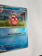 Slowking Pokemon kaart - Miscut (Foil), Ophalen of Verzenden, Zo goed als nieuw, Losse kaart, Foil
