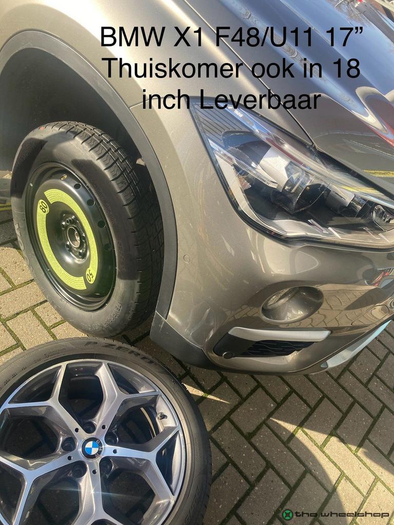 Reservewiel Thuiskomer BMW X1 F48 1 2 3 -Series F40 F44 F45, Gebruikt, -, -, Banden en Velgen