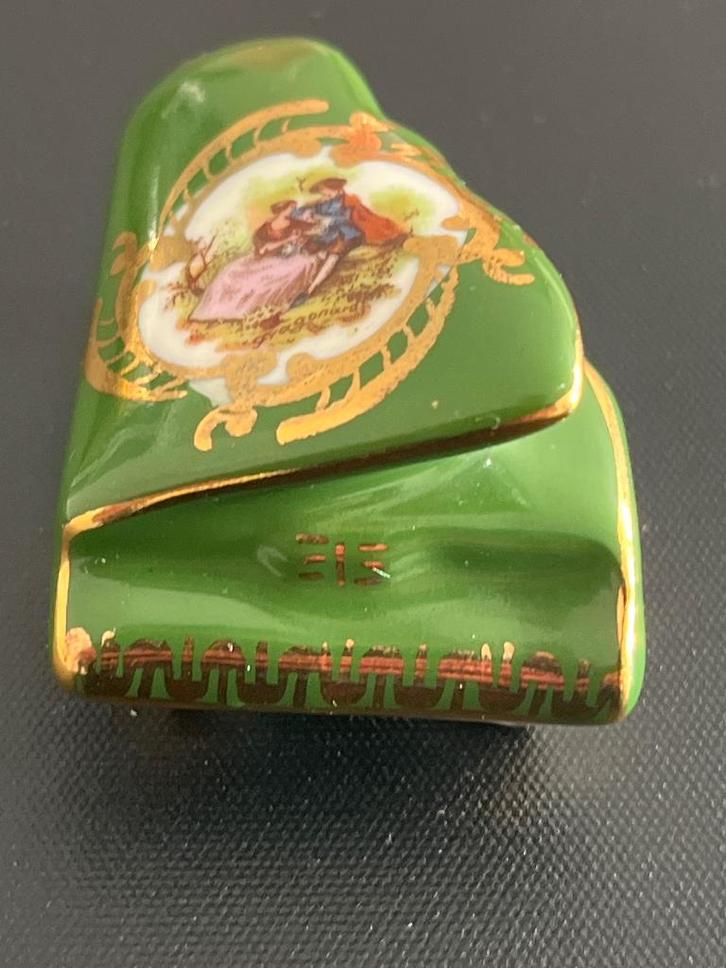 Unieke Franse Porseleinen piano, Antiek en Kunst, Antiek | Porselein, Ophalen of Verzenden