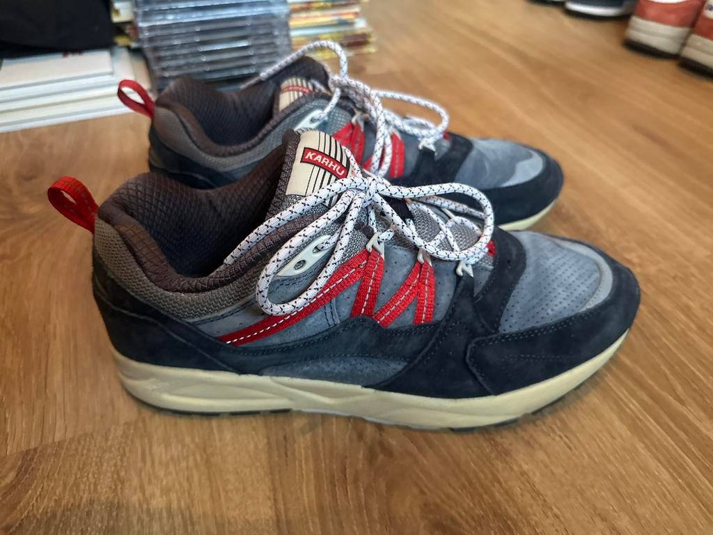 Karhu Fusion 2.0 Sneakers - blauw 44,5, Kleding | Heren, Schoenen, Blauw, Ophalen of Verzenden, Sneakers of Gympen, Gedragen
