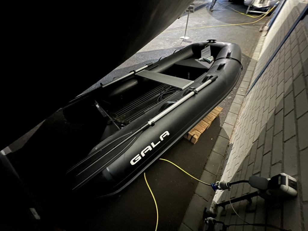 Slechts 2jaar oude Gala Alu Rib A270D + Mercury 8pk 4takt, Watersport en Boten, Rubberboten, Aluminium, Zo goed als nieuw, Benzine