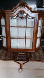 Vitrine kast/ wandkast, Ophalen, Met deur(en), Teakhout, 50 tot 100 cm
