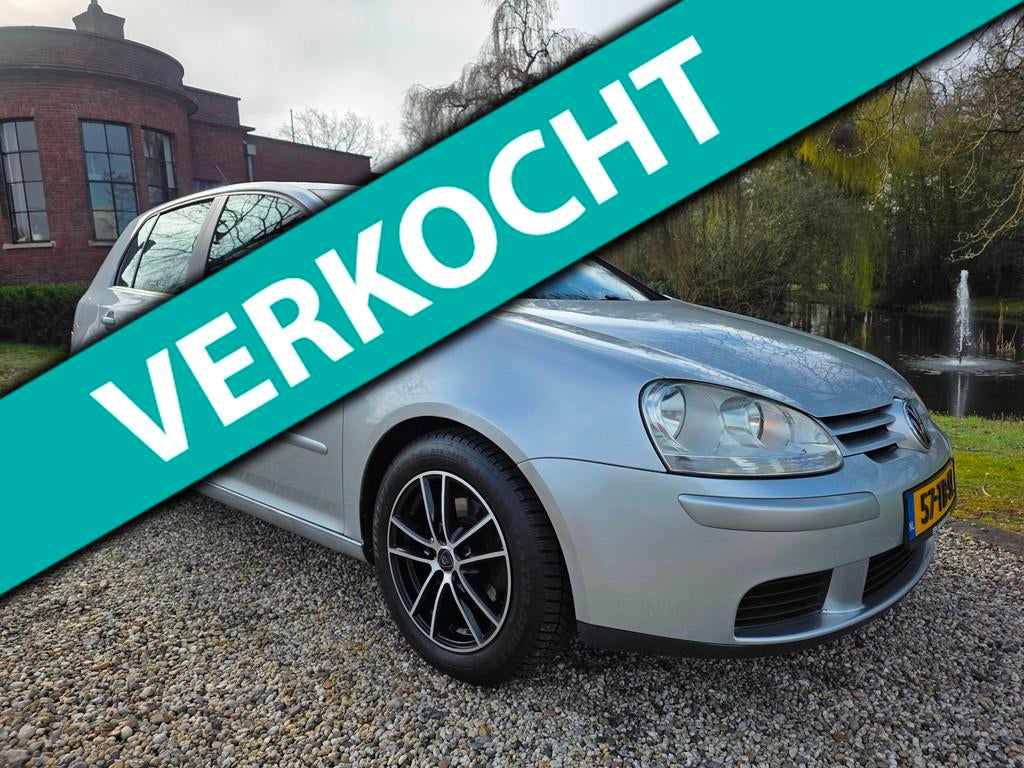 Volkswagen Golf 1.6 FSI Sportline 5-deurs AIRCO/cruise, Auto's, Voorwielaandrijving, 1195 kg, Gebruikt, 4 cilinders