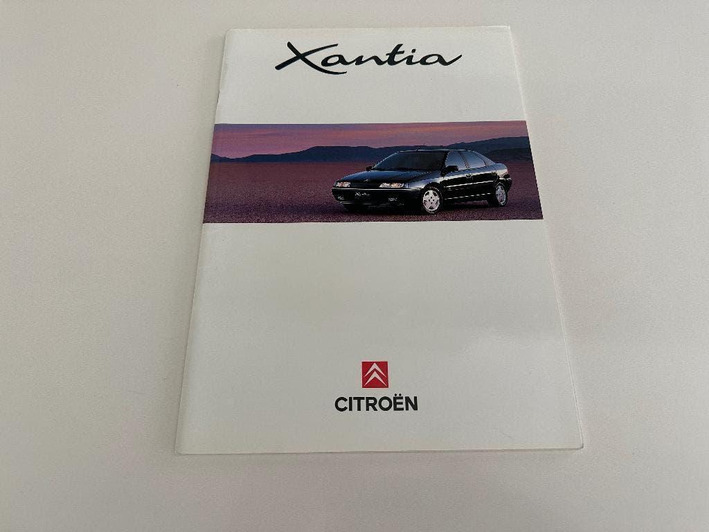 Folder Citroen Xantia 1993 van Roosmalen’s, Ophalen of Verzenden, Zo goed als nieuw, Citroën