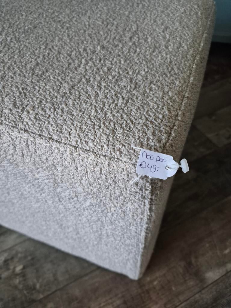 Teddy poef nieuw 40x40x40, Huis en Inrichting, Minder dan 50 cm, Rond, Nieuw, Minder dan 50 cm