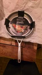 Demeyere Industry 5 Nano Koekenpan 28cm, Ophalen of Verzenden, Zo goed als nieuw, Rvs, Keramische plaat