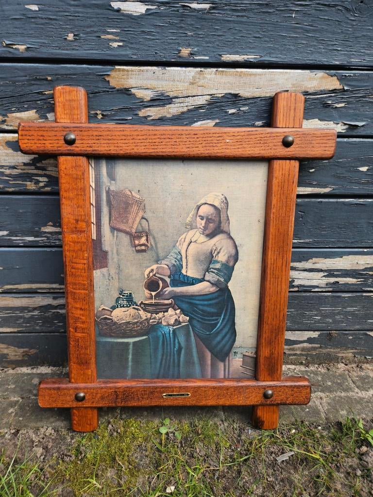 Replica Het Melkmeisje van Johannes Vermeer, Antiek en Kunst, Ophalen