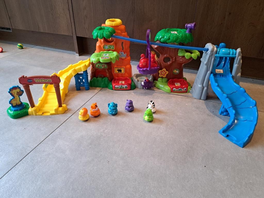 VTech Zoef Zoef Dieren Avonturenbos - Compleet en Werkend, Ophalen of Verzenden, Gebruikt, Jongen of Meisje