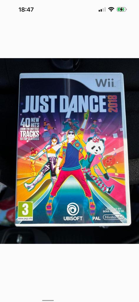 Just Dance 2018 en 4, Spelcomputers en Games, Games | Nintendo Wii, Muziek, Ophalen of Verzenden, Zo goed als nieuw, 3 spelers of meer