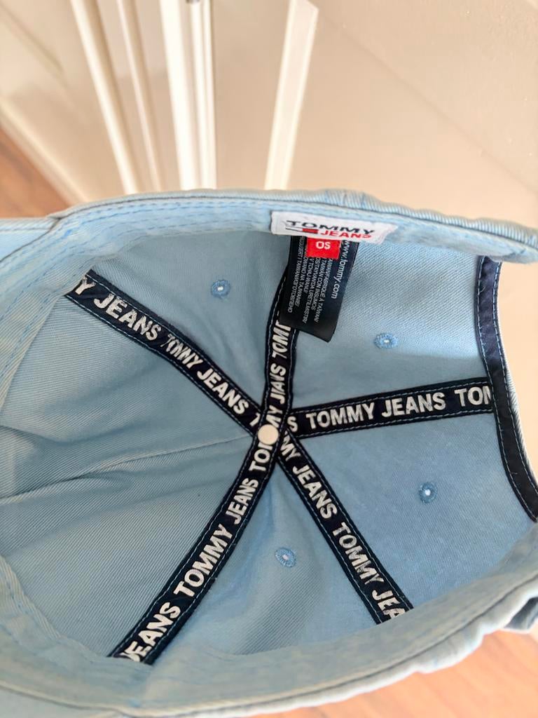 Tommy Jeans Pet - Lichtblauw, Ophalen of Verzenden, Zo goed als nieuw, One size fits all, Pet