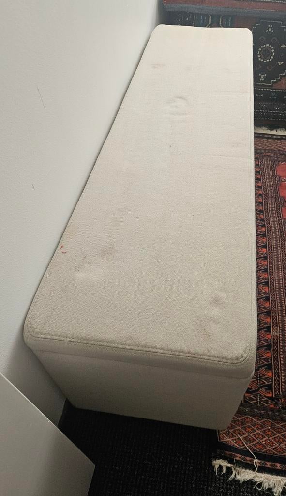 Praktische Opbergbank - 140Lx40Bx45H cm, Huis en Inrichting, Banken | Voetenbanken en Poefen, Ophalen, Minder dan 50 cm, Gebruikt