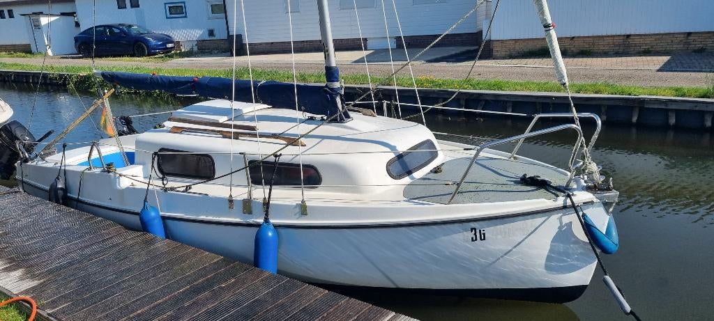 Zeilboot, Watersport en Boten, Ophalen, Gebruikt, Tourjacht of Cruiser, Polyester