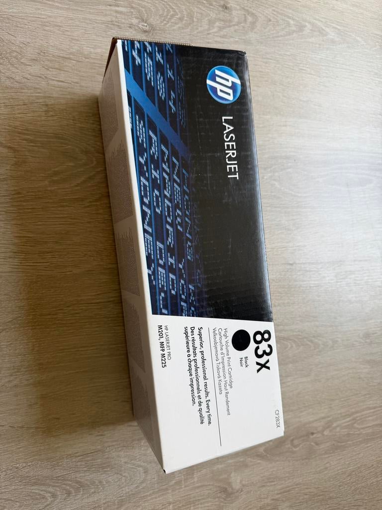 HP LaserJet 83X Zwarte Toner Cartridge (CF283X), Computers en Software, Printerbenodigdheden, Ophalen of Verzenden, Nieuw, Toner