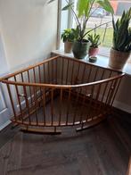 Vintage houten hoekbox, Ophalen of Verzenden, Gebruikt, Driehoekig