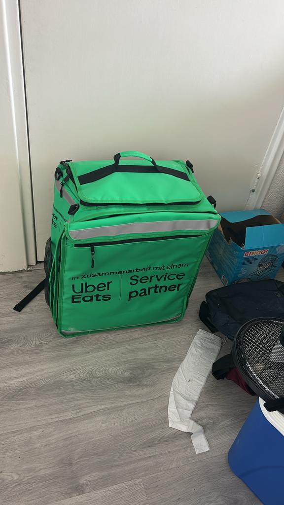 Uber Eats bezorgtas - Zo goed als nieuw, Sieraden, Tassen en Uiterlijk, Tassen | Rugtassen, Zo goed als nieuw, Overige merken