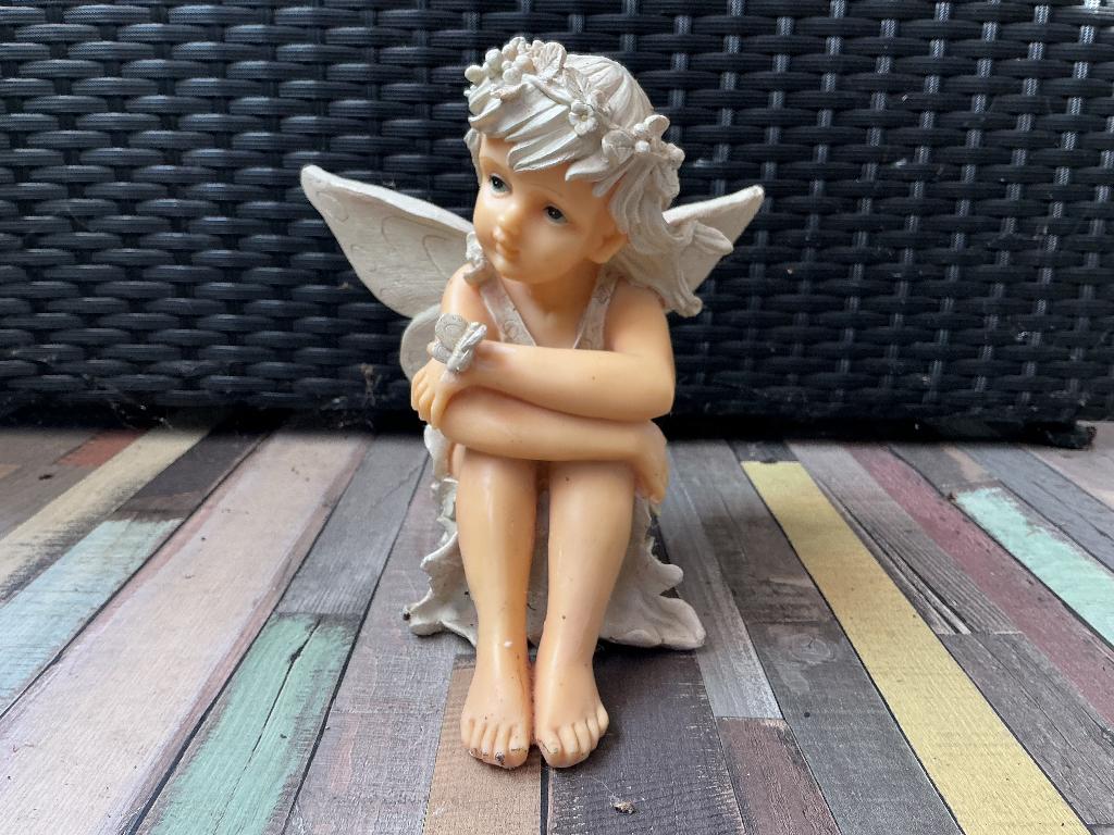 Beeldje engel/ elfje, Ophalen, Zo goed als nieuw, Religie