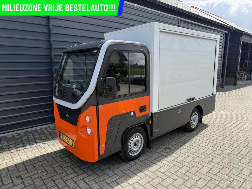 Cargolev TC XL Electrisch Bestel Gesloten Laadbak Laadklep 1, Auto's, Bestelauto's, Stof, Gebruikt, Zwart, Overige kleuren