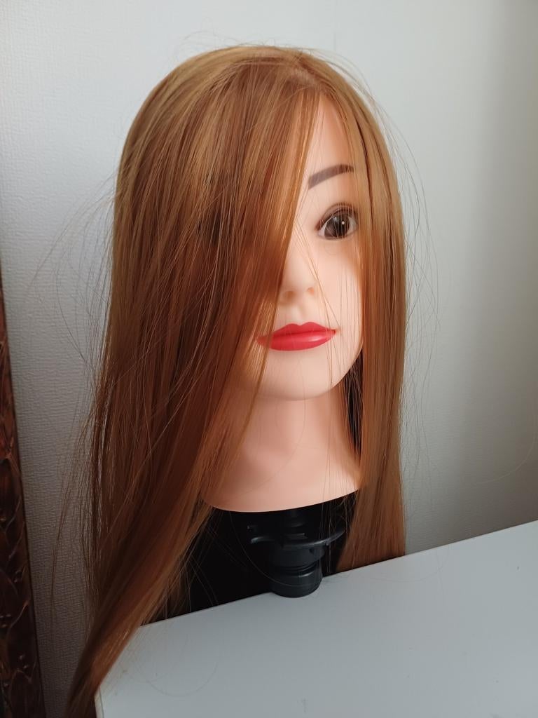 Oefenhoofd met statief, Ophalen of Verzenden, Pruik of Haarverlenging